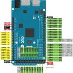Arduino Mega ADK-R3 Pinout