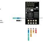 ماژول ESP-01 دارای هسته WIFI ESP8266