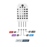 DHT22 Temperature and Humidity-pinout