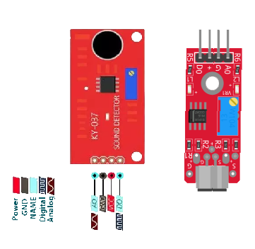 ماژول میکروفون تشخیص صدا KY-037