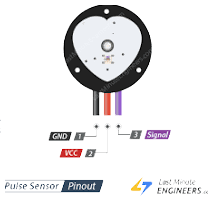 سنسور ضربان قلب (pulse sensor)