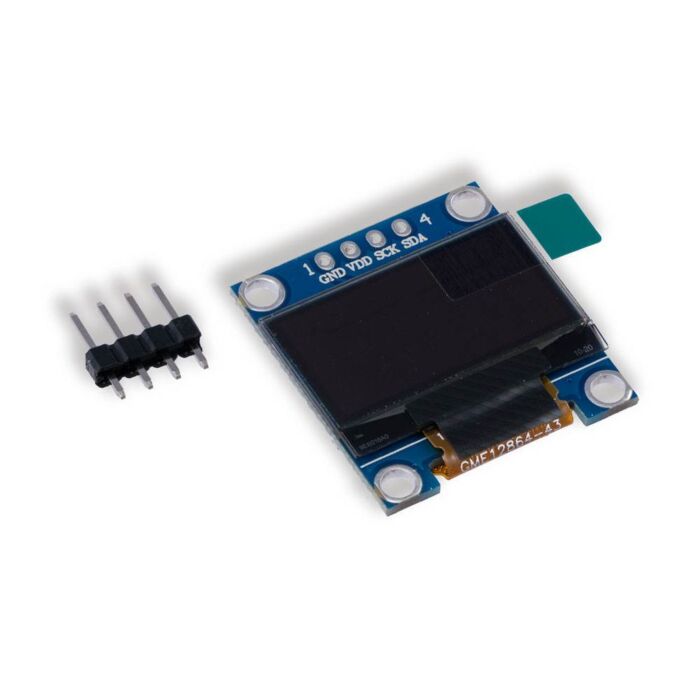 ماژول نمایشگر OLED 0.96 اینج با 4پین
