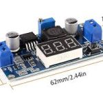 ماژول کاهنده ولتاژ مدل LM2596 با نمایشگر 