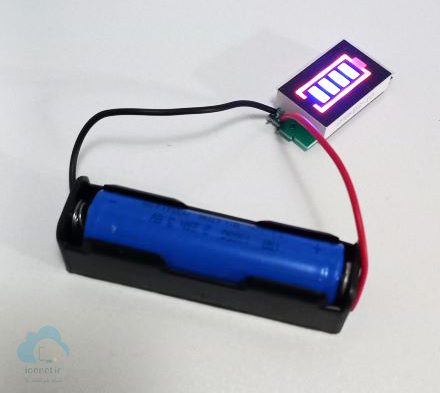 ماژول نمایشگر شارژ باتری لیتیومی